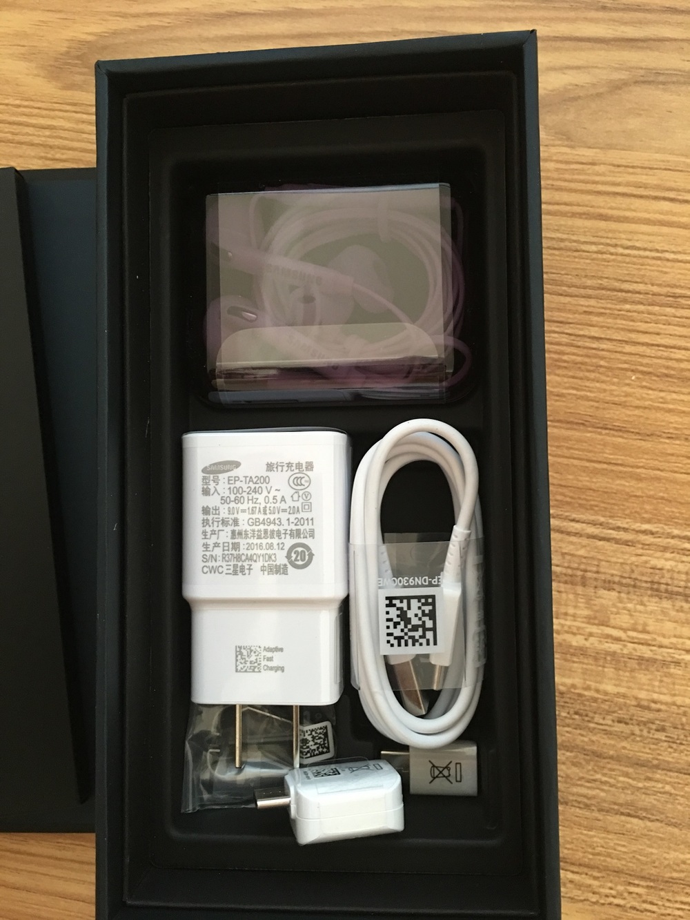 全新三星note7到手，来个开箱晒物