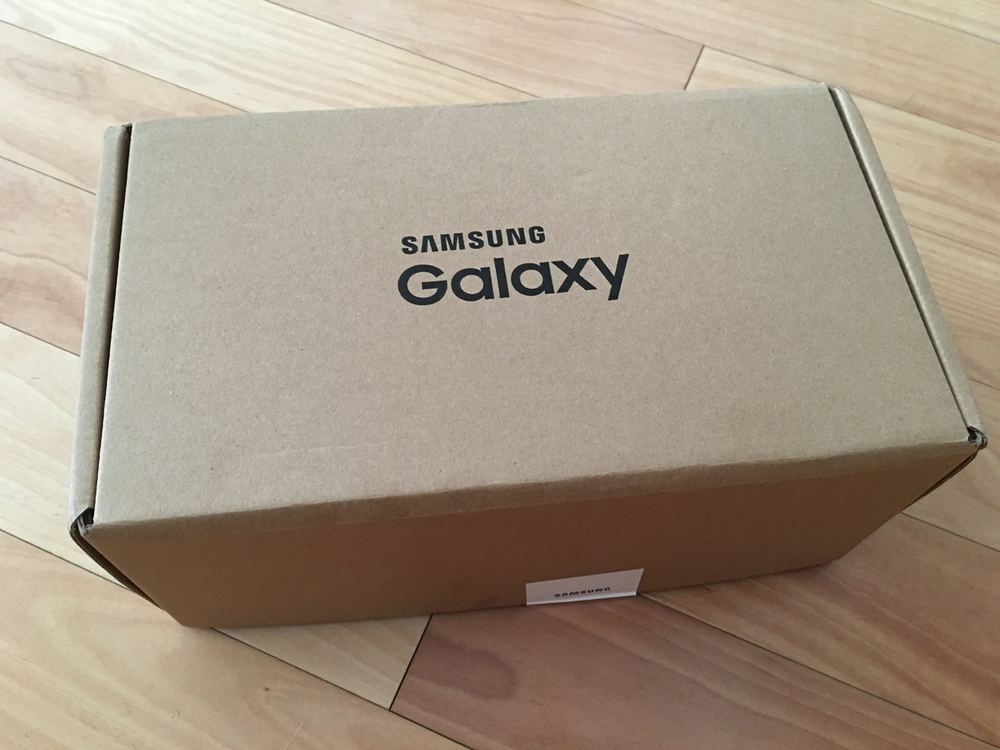 全新三星note7到手，来个开箱晒物